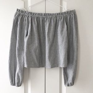 Brandy Melville Theia Off Shoulder Top